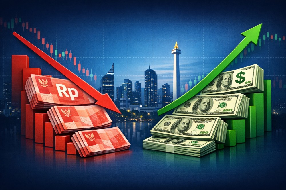 Rupiah Under Pressure Above 17,000 per US Dollar