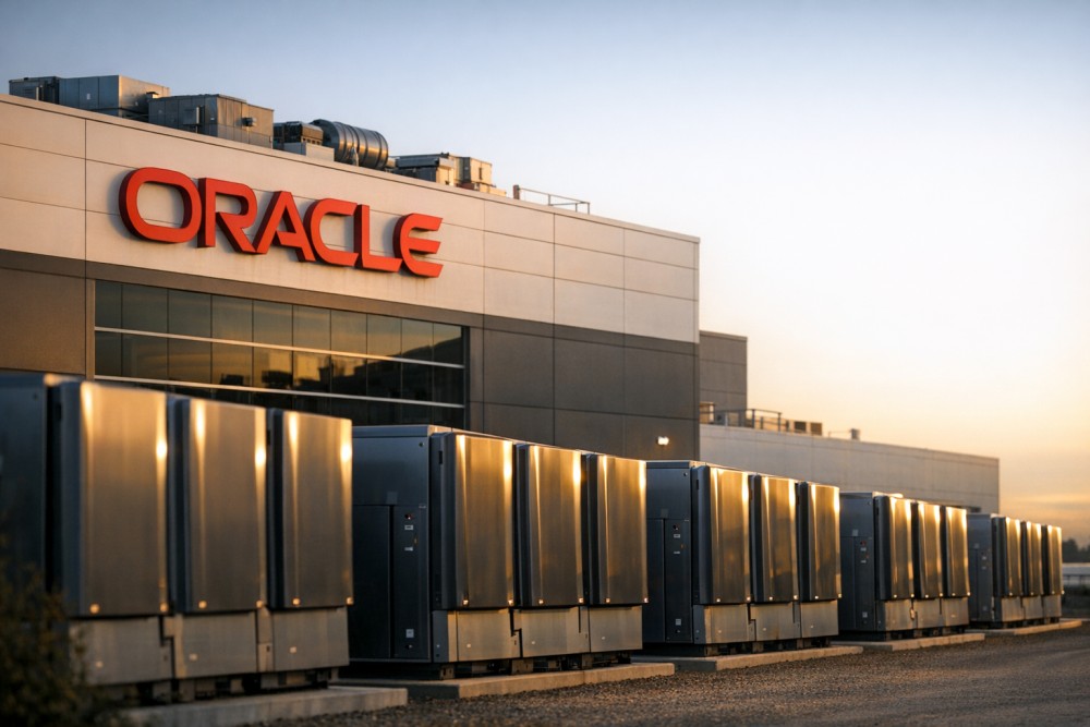 Saham Oracle Melonjak 12% Usai Segel Kemitraan Bloom Energy