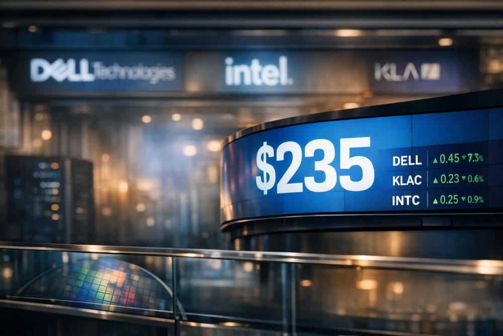Citi Lifts DELL PT to $235; UBS Raises KLAC, Intel Q1 In