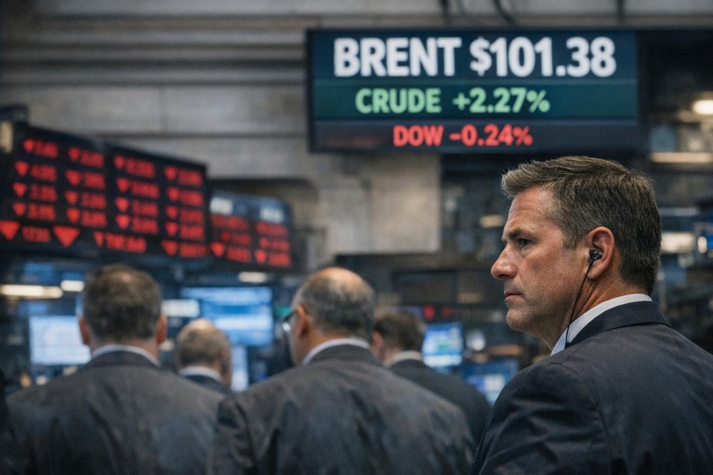 Wall St Opens Lower as US-Iran Talks Stall, Oil Climbs
