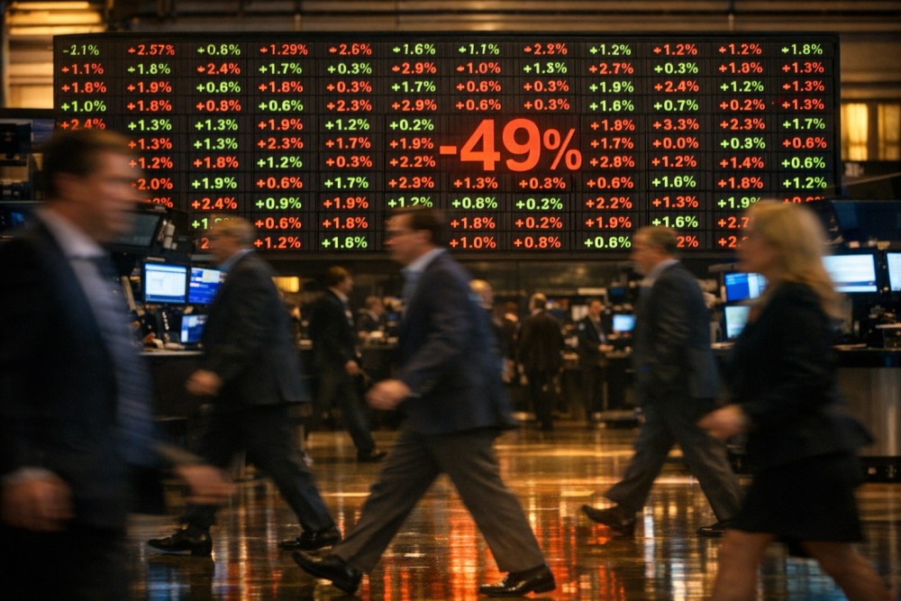 9 Sharp Single-Day Movers: Nike Cuts Jobs, Zimmer Tumbles