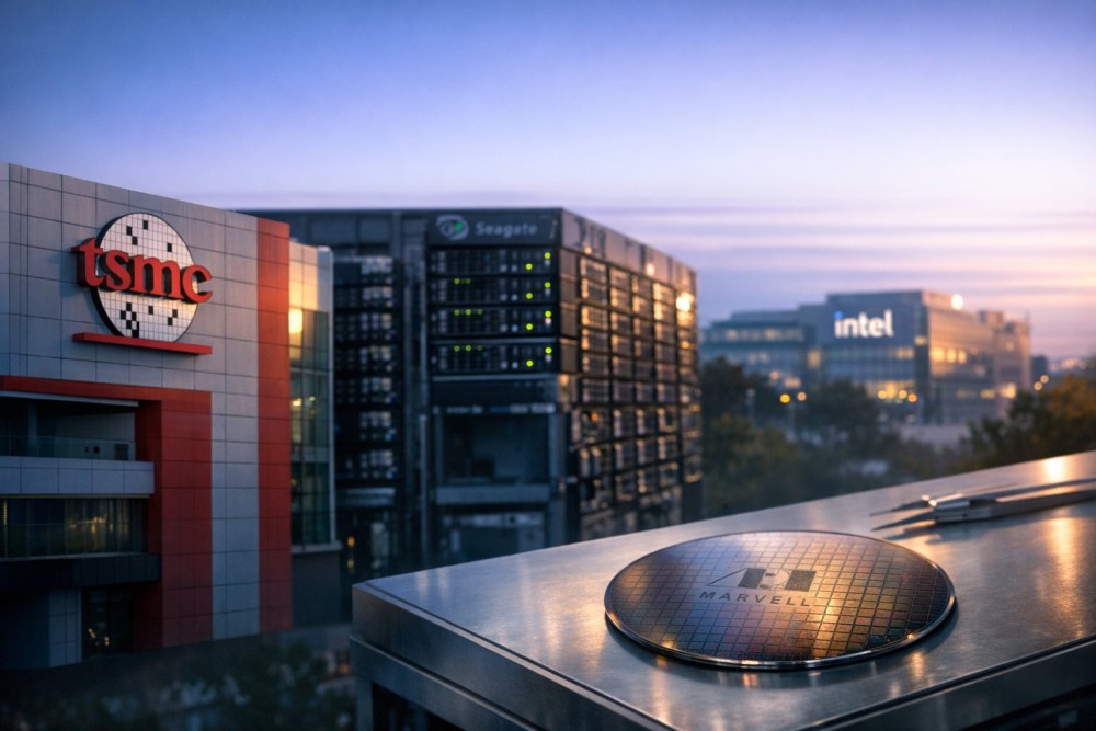 Bonanza Chip AI, Seagate TSMC Marvell Intel Reli Bersama