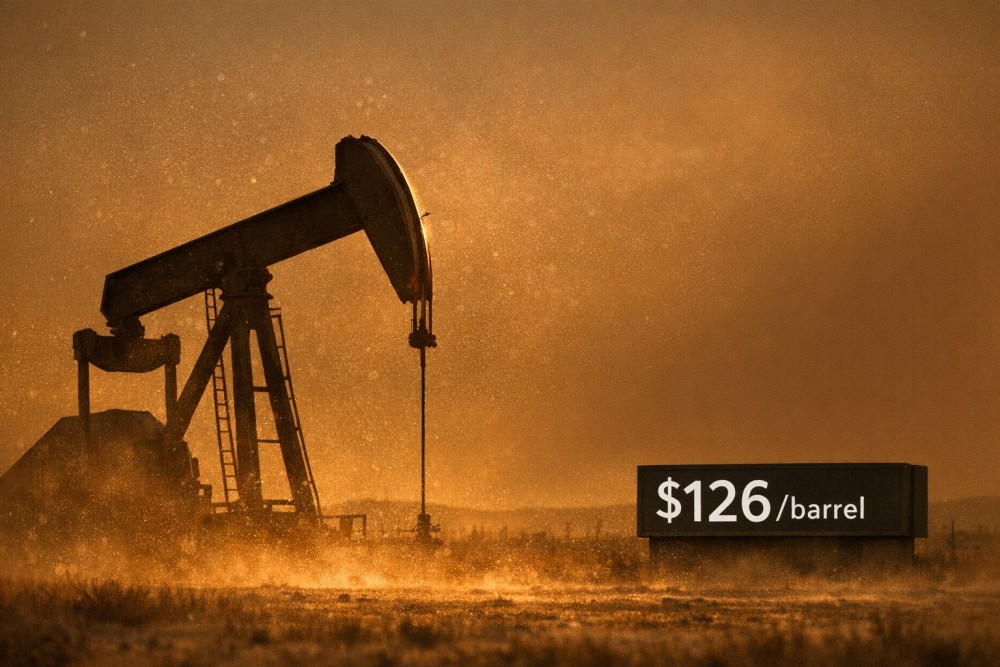 Brent Crude Hits USD 126 Wednesday (30/04), 4-Year High