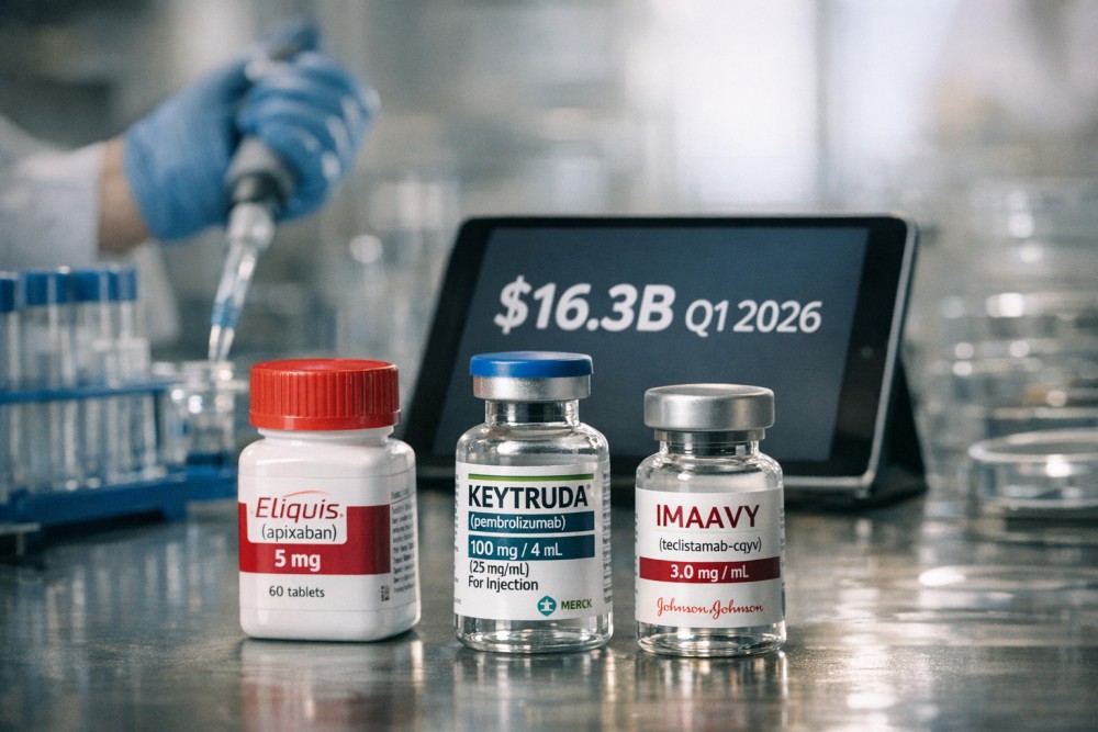 Merck, Bristol-Myers, J&J Deliver Q1 2026 Business Updates