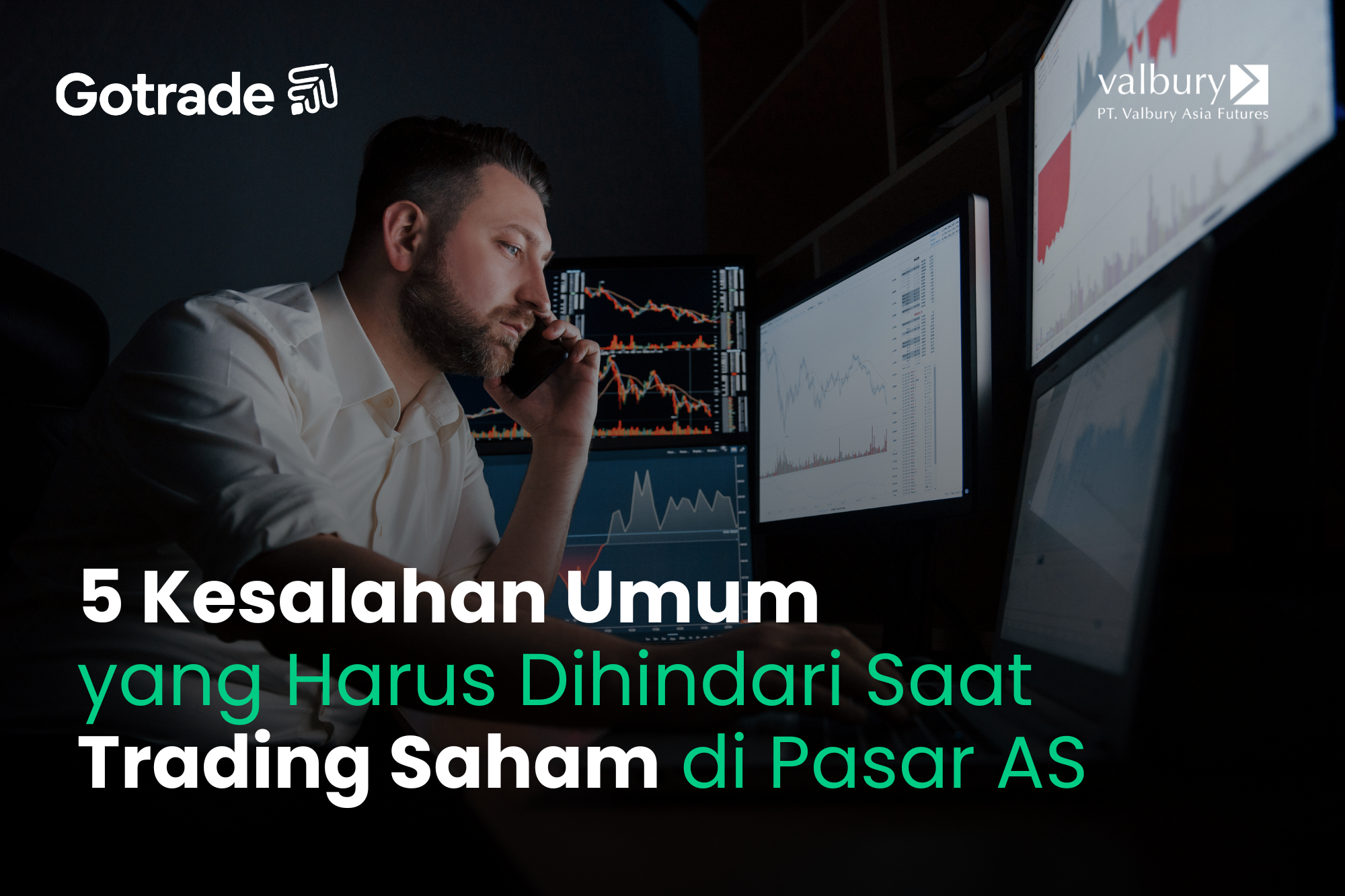 5 Kesalahan Umum yang Harus Dihindari Saat Trading Saham di Pasar AS